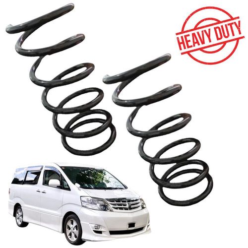 Toyota Alphard 2002-2008 Rear Coil Springs Heavy Duty Pair