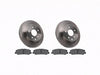 Toyota Alphard Vellfire 2008-2015 Rear Brake Disks & Pads Pair