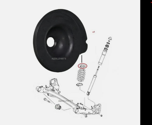 Toyota Alphard/Vellfire 2008-Onwards Rear Upper Coil Spring Seat