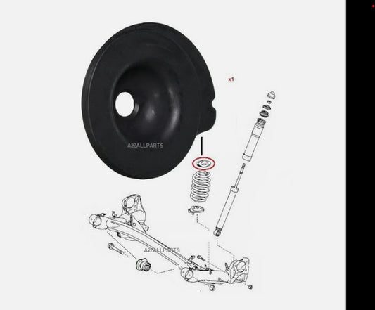 Toyota Alphard/Vellfire 2008-Onwards Rear Upper Coil Spring Seat