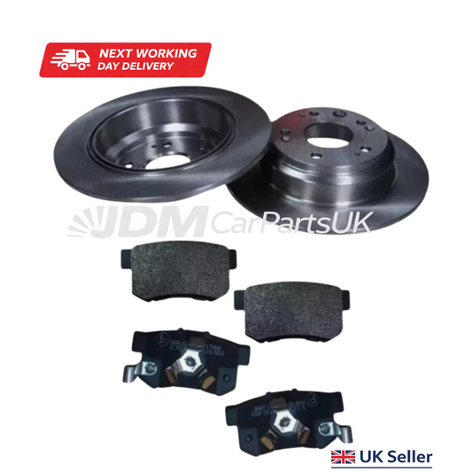 Honda Stepwagon RK5 2009-2015 Rear Brake Pads & Discs Set Pair