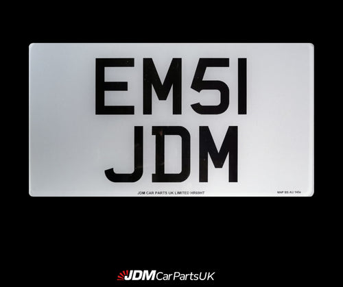 JDM Import Front Number Plate 330mm x 178mm (13' x 7')