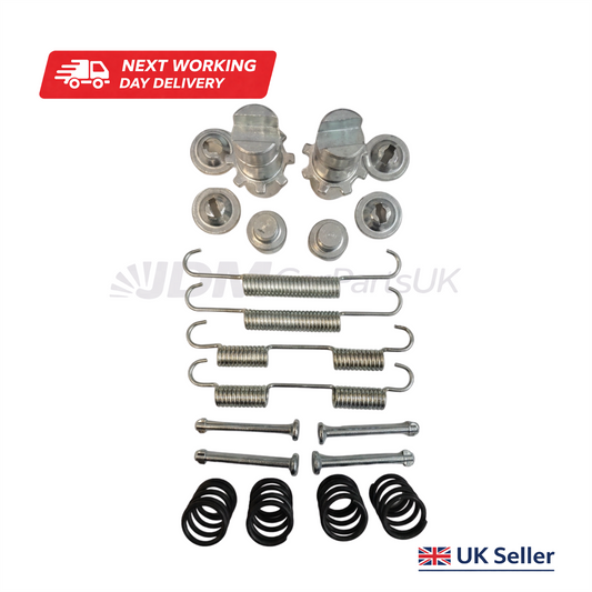 Nissan Elgrand E52 2010-2019 Rear Brake Shoe Parking Brake Fitting Kit including Adjusters