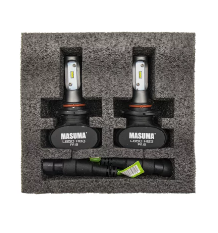 Masuma LED Headlight HB3 + 150% Brighter