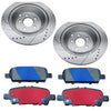 Nissan Elgrand E51 2002-2010 Rear Brake Discs & Pads Pair Premium Upgrade