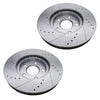 Nissan Elgrand E52 2010-2019 Front Brake Discs & Pads Pair Premium Upgrade