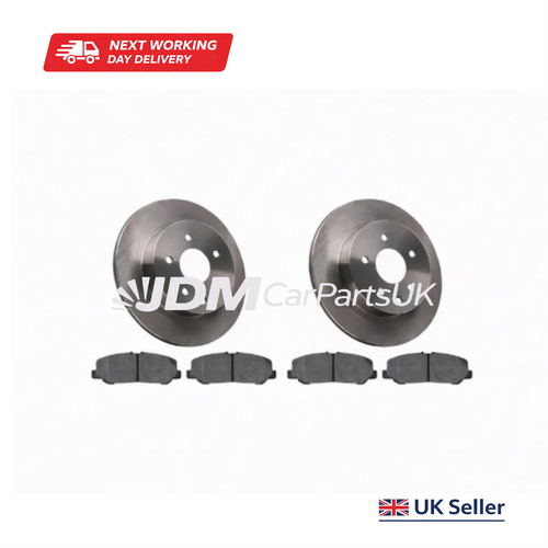 Toyota Alphard Vellfire 2008-2015 Rear Brake Discs & Pads Pair