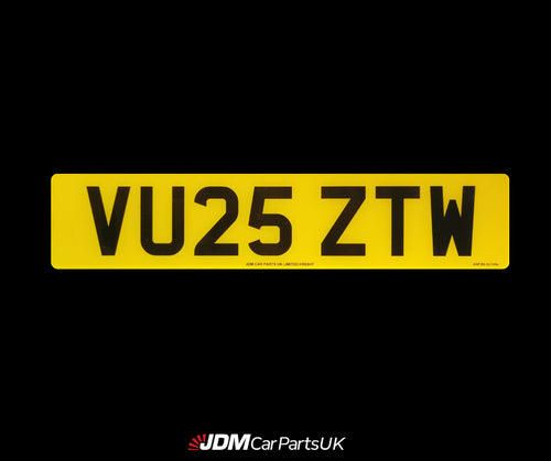 Standard Rear Number Plate 520mm x 111mm