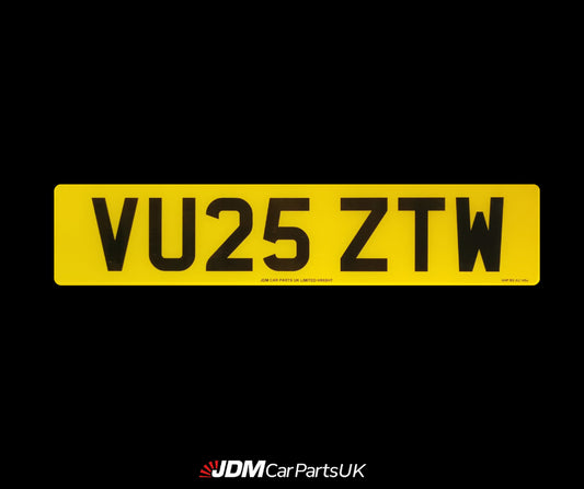 Standard Rear Number Plate 520mm x 111mm