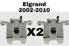 Nissan Elgrand E51 2002-2010 Rear Brake Calipers Pair
