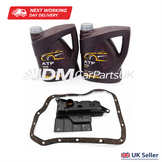 Toyota Estima 2006-Onwards 3.5 WS Automatic Transmission Filter and 8L Fluid Kit