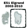 Nissan Elgrand E51 2002-2010 2.5 & 3.5 Transmission Filter Kit