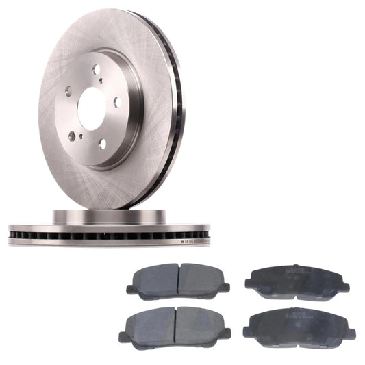 Toyota Alphard 2002-2008 Front Brake Pads & Discs Set Pair 296mm