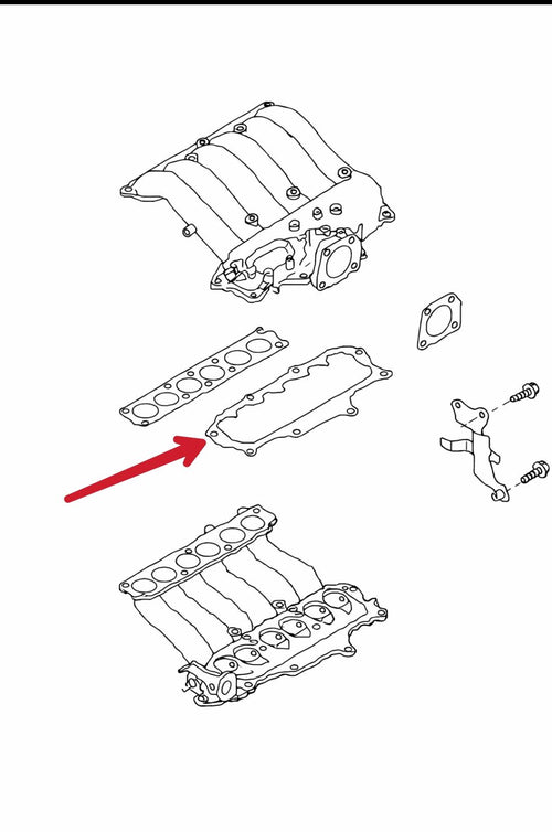 Nissan Elgrand E51 2002-2010 Genuine Manifold Upper Gasket 2.5 & 3.5