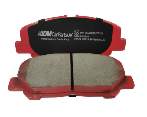 For Toyota Estima 2006-Onwards Front Brake Pads Performance Upgrade