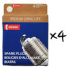 Nissan Serena C27 2016-2022 Hybrid Long Life Denso Iridium Spark Plugs Pack Of 4