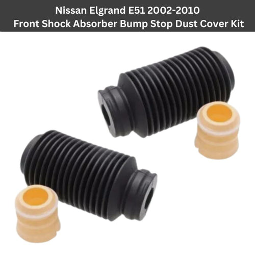 Nissan Elgrand E51 2002-2010 Front Shock Absorber Dust Covers & Bump Stops Pair