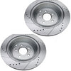 Nissan Elgrand E52 2010-2019 Rear Brake Discs Pair Premium Upgrade
