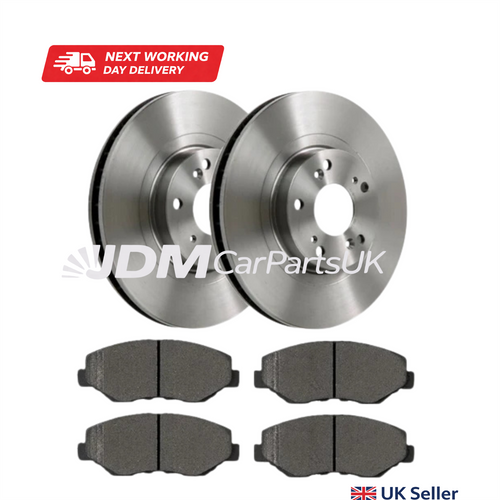 Honda Stepwagon RK5 2009-2015 Front Brake Pads & Discs Set Pair
