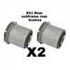 Nissan Elgrand E51 2002-2010 Rear Subframe Rear Bushes Pair