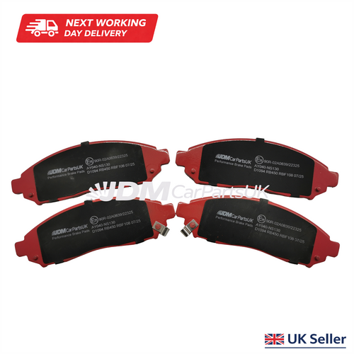 Nissan Serena C25 2005-2010 Performance Upgrade Front Brake Pads