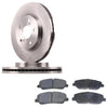 Toyota Alphard 2002-2008 Front Brake Pads & Discs Set Pair 296mm