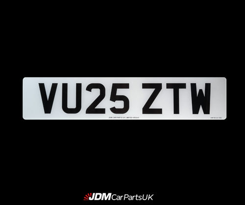 Standard Front Number Plate 520mm x 111mm