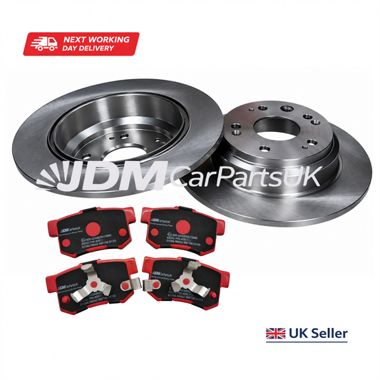 Honda Stepwagon RK5 2009-2015 Rear Brake Performance Pads & Discs Set Pair