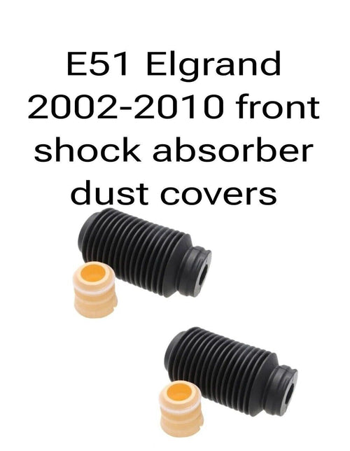 Nissan Elgrand E51 2002-2010 Front Shock Absorber Dust Covers & Bump Stops Pair