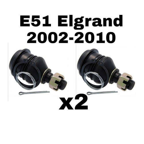 Nissan Elgrand E51 2002-2010 Front Ball Joints Pair
