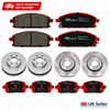 Nissan Elgrand E51 2002-2010 Standard Front & Rear Brake Discs with Performance Pads