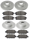 Nissan Elgrand E52 2010-2019 Front & Rear Brake Discs & Pads