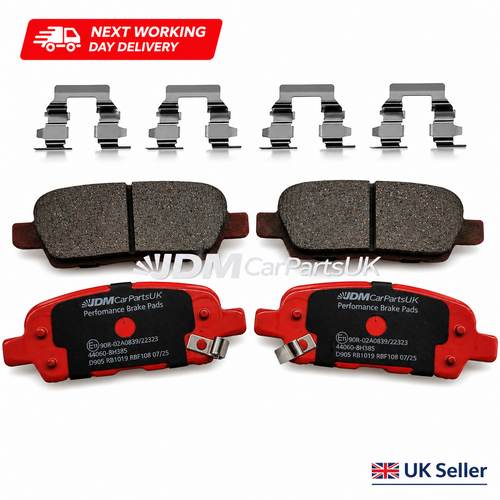Nissan Elgrand E51 2002-2010 Rear Brake Pads & Fitting Kit